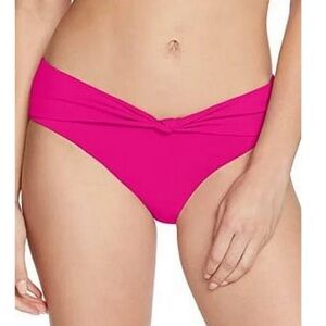 NEW ROBIN PICCONE Olivia Knot Front Bikini Bottoms